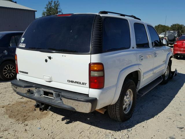 1GNEC13Z13J252472 - 2003 CHEVROLET TAHOE C150 WHITE photo 4