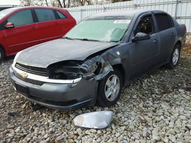 1G1ZT52815F290423 - 2005 CHEVROLET MALIBU LS GRAY photo 2