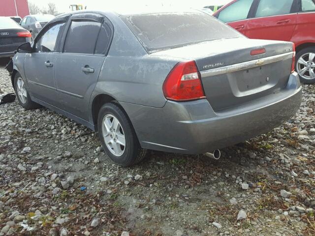 1G1ZT52815F290423 - 2005 CHEVROLET MALIBU LS GRAY photo 3