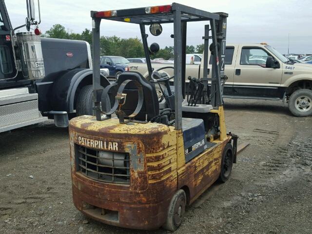 4EM04546 - 1996 CATERPILLAR FORKLIFT YELLOW photo 4