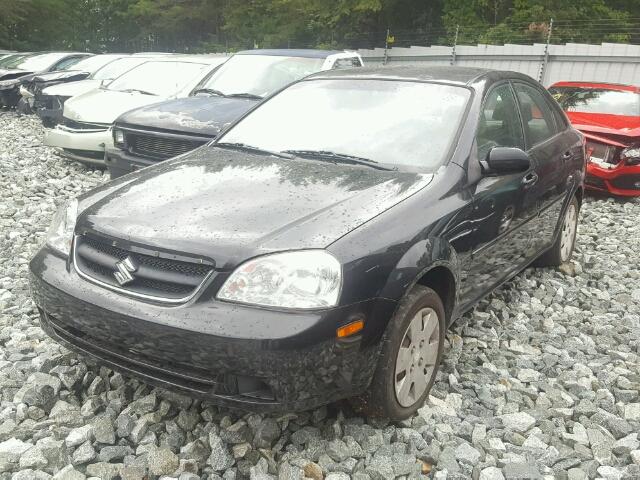 KL5JD56Z37K594650 - 2007 SUZUKI FORENZA BA BLACK photo 2