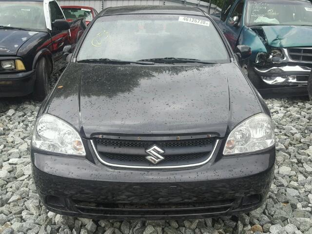 KL5JD56Z37K594650 - 2007 SUZUKI FORENZA BA BLACK photo 9