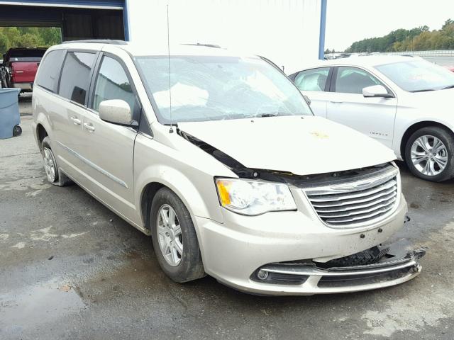 2C4RC1BG2CR389894 - 2012 CHRYSLER TOWN & COU TAN photo 1