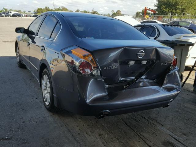 1N4AL21E19N527391 - 2009 NISSAN ALTIMA 2.5 GRAY photo 3