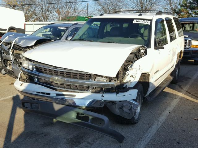 1GNEK13Z73J239857 - 2003 CHEVROLET TAHOE K150 WHITE photo 2