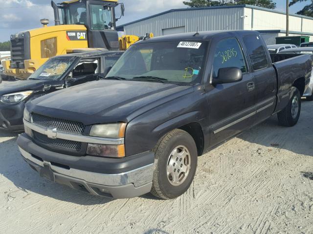 2GCEC19T431142666 - 2003 CHEVROLET SILVERADO GRAY photo 2