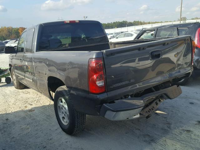 2GCEC19T431142666 - 2003 CHEVROLET SILVERADO GRAY photo 3