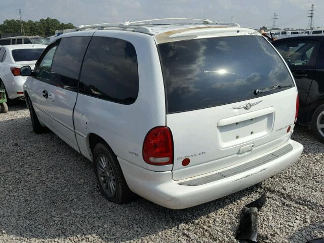 1C4GP64L6YB566553 - 2000 CHRYSLER TOWN & COU WHITE photo 3