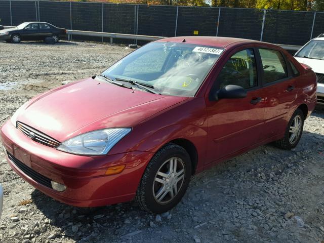 1FAFP34341W161323 - 2001 FORD FOCUS SE RED photo 2