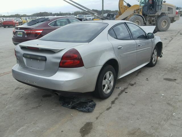 2G2WP552171195641 - 2007 PONTIAC GRAND PRIX SILVER photo 4