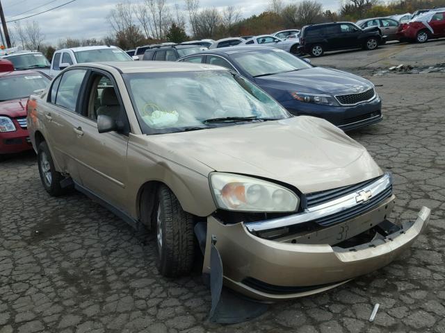 1G1ZT54835F218636 - 2005 CHEVROLET MALIBU LS TAN photo 1