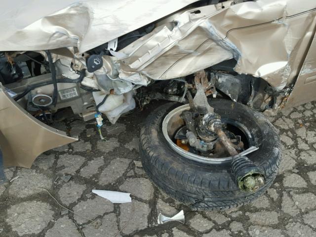 1G1ZT54835F218636 - 2005 CHEVROLET MALIBU LS TAN photo 10