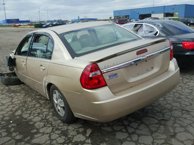 1G1ZT54835F218636 - 2005 CHEVROLET MALIBU LS TAN photo 3