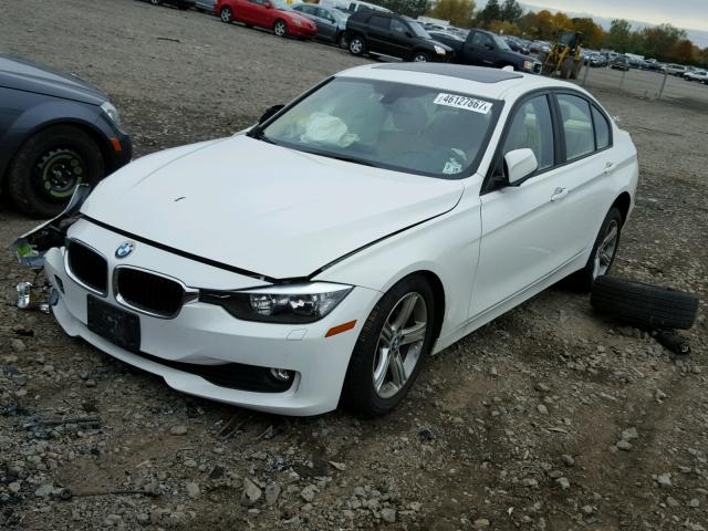 WBA3B5G5XENS11137 - 2014 BMW 328 XI SUL WHITE photo 2