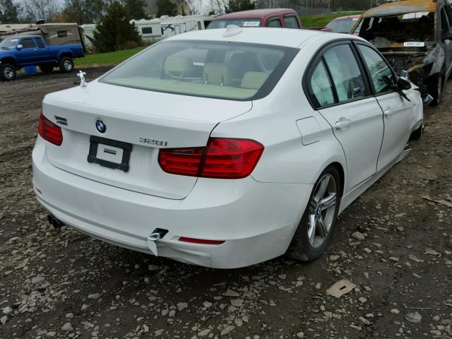 WBA3B5G5XENS11137 - 2014 BMW 328 XI SUL WHITE photo 4