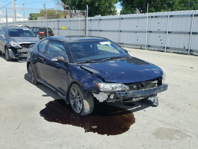 JTKJF5C75B3016309 - 2011 TOYOTA SCION TC 蓝色 照片 1