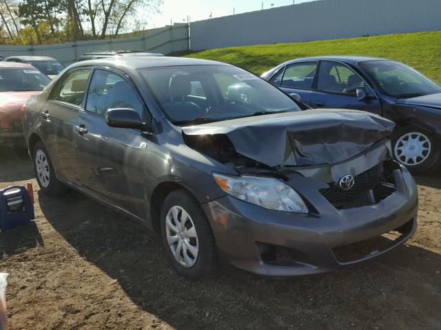 1NXBU4EE6AZ299542 - 2010 TOYOTA COROLLA BA GRAY photo 1