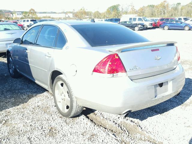 2G1WD58C769313399 - 2006 CHEVROLET IMPALA SUP 银色 照片 3