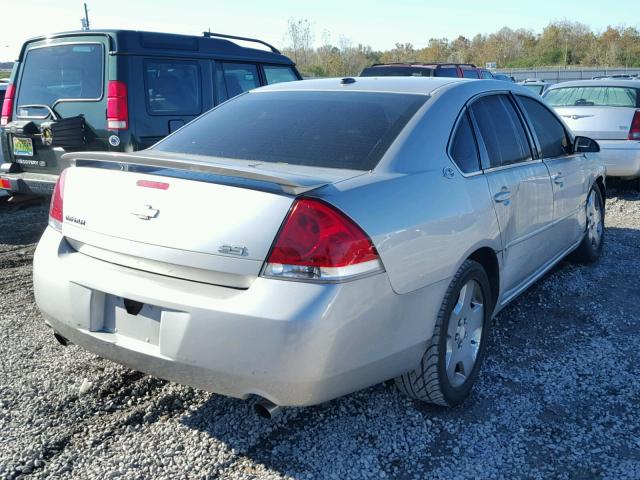 2G1WD58C769313399 - 2006 CHEVROLET IMPALA SUP SILVER photo 4