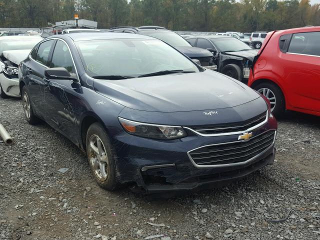 1G1ZB5ST2GF280364 - 2016 CHEVROLET MALIBU LS BLUE photo 1