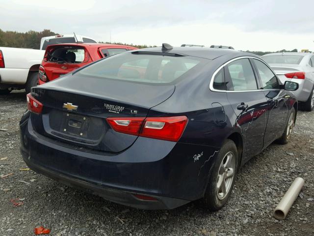 1G1ZB5ST2GF280364 - 2016 CHEVROLET MALIBU LS BLUE photo 4