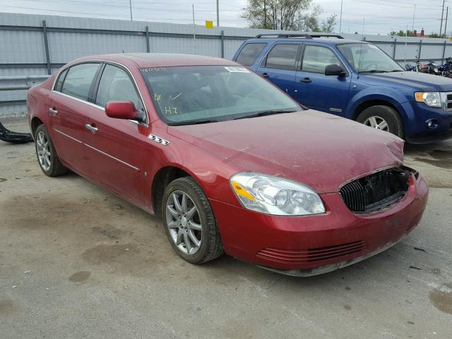 1G4HD57297U167810 - 2007 BUICK LUCERNE CX RED photo 1