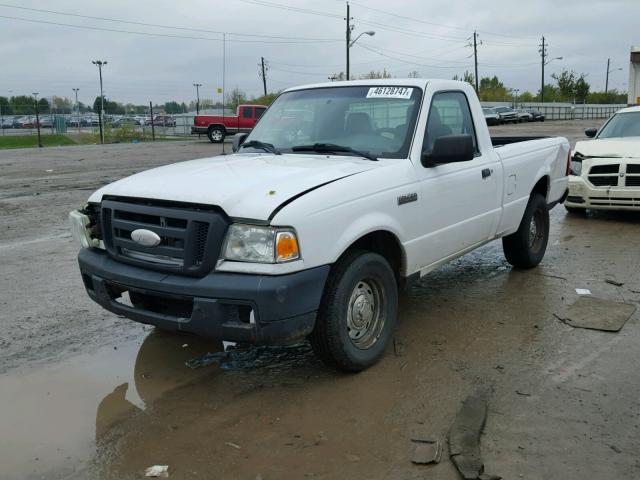 1FTYR10DX6PA80845 - 2006 FORD RANGER WHITE photo 2