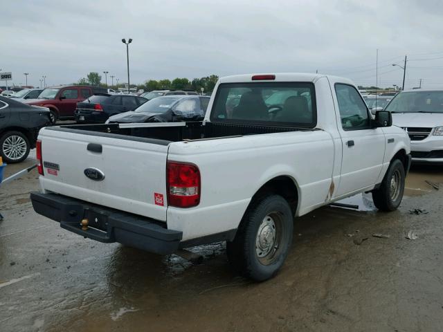 1FTYR10DX6PA80845 - 2006 FORD RANGER WHITE photo 4