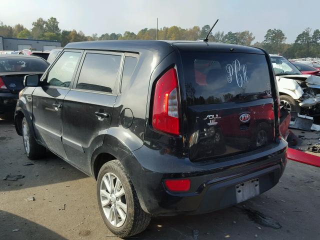 KNDJT2A69C7747652 - 2012 KIA SOUL + BLACK photo 3