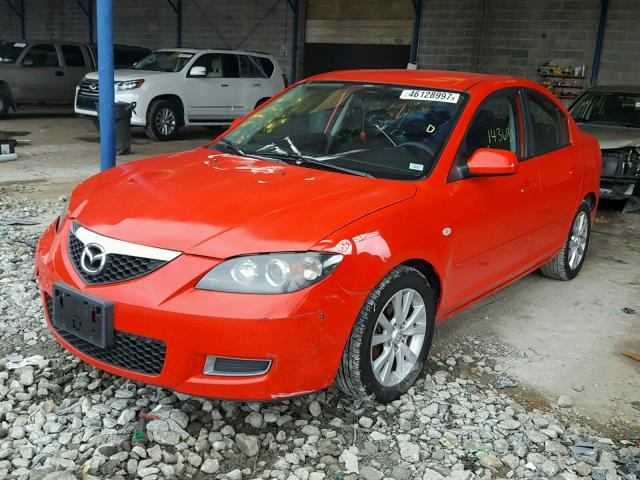 JM1BK32F471640254 - 2007 MAZDA 3 I RED photo 2