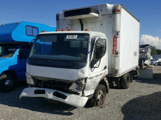 JL6AAD1S28K007578 - 2008 MITSUBISHI FUSO TRUCK OF FE 83D WHITE photo 2