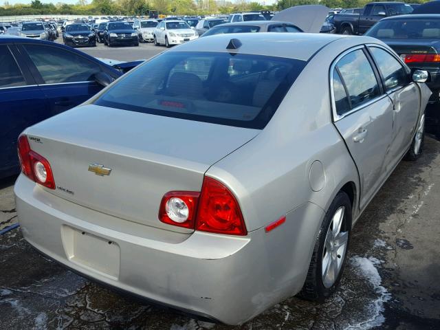 1G1ZB5E07CF202223 - 2012 CHEVROLET MALIBU LS 米色 照片 4