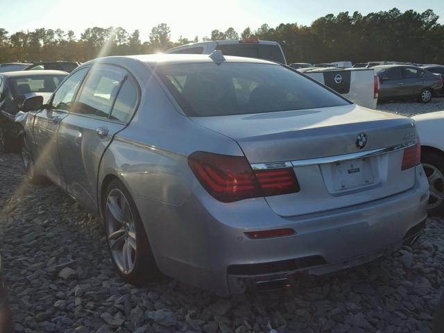 WBAYE8C58ED780305 - 2014 BMW 750 SILVER photo 3