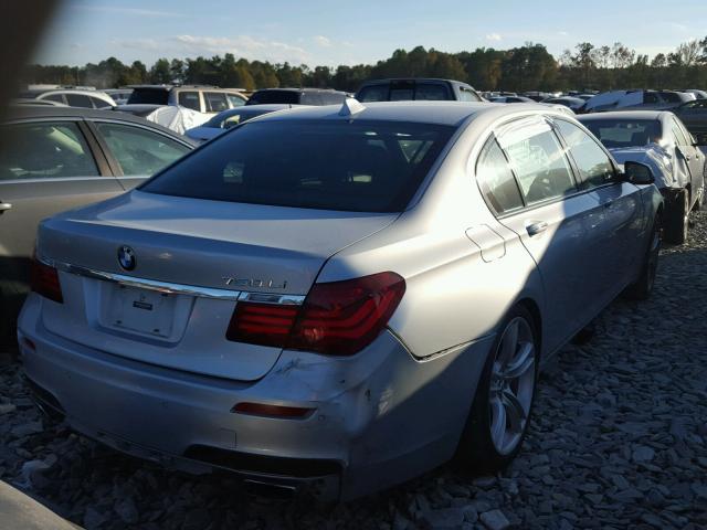 WBAYE8C58ED780305 - 2014 BMW 750 SILVER photo 4