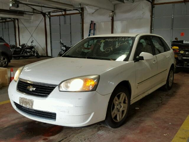 1G1ZT61826F206263 - 2006 CHEVROLET MALIBU WHITE photo 2