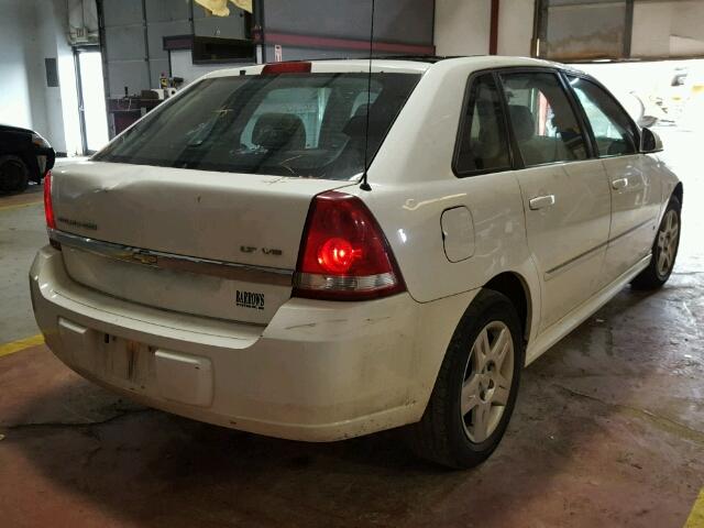 1G1ZT61826F206263 - 2006 CHEVROLET MALIBU WHITE photo 4