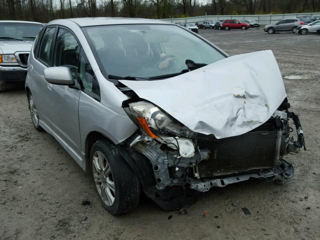 JHMGE8H68BC026952 - 2011 HONDA FIT SPORT SILVER photo 1