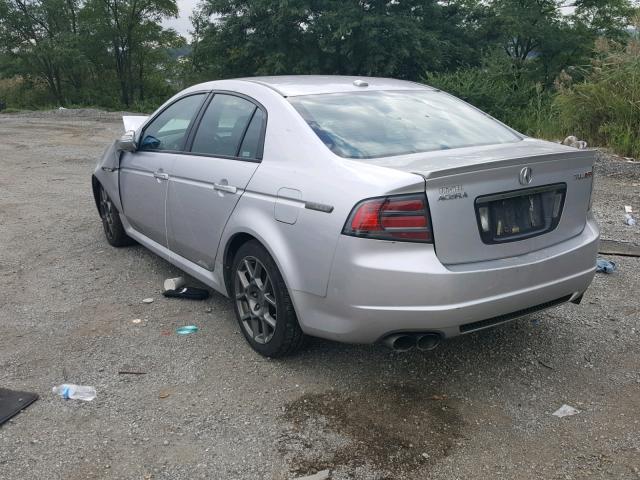 19UUA76518A025250 - 2008 ACURA TL TYPE S SILVER photo 3