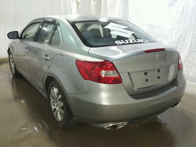 JS2RE9A32A6101289 - 2010 SUZUKI KIZASHI SE SILVER photo 3