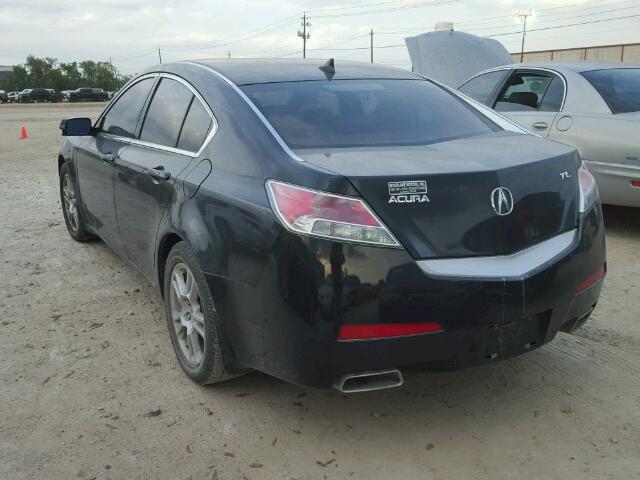 19UUA8F25BA009345 - 2011 ACURA TL BLACK photo 3