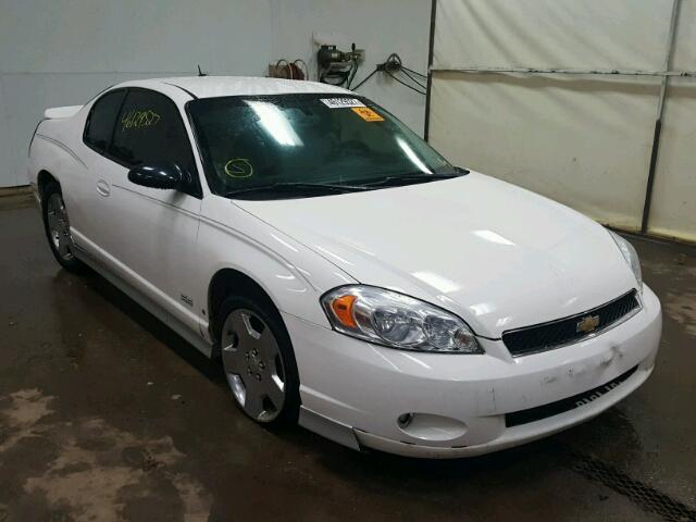 2G1WL16C179244886 - 2007 CHEVROLET MONTE CARL WHITE photo 1