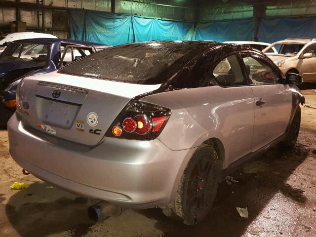 JTKDE167890297389 - 2009 TOYOTA SCION TC 银色 照片 4