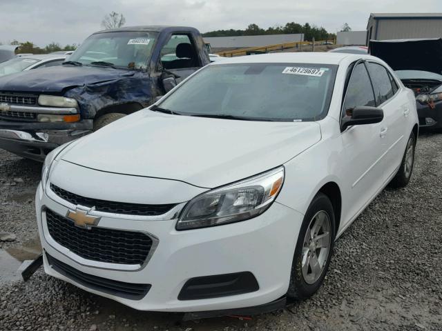 1G11B5SL3FU119237 - 2015 CHEVROLET MALIBU LS WHITE photo 2