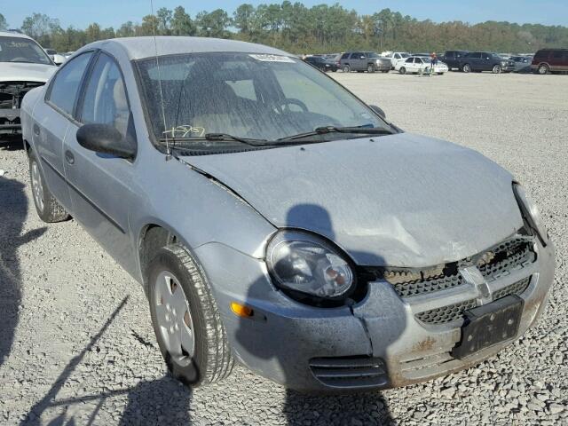 1B3ES26CX3D180793 - 2003 DODGE NEON SILVER photo 1