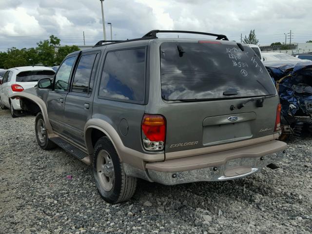 1FMZU64E8YZA05311 - 2000 FORD EXPLORER E GRAY photo 3