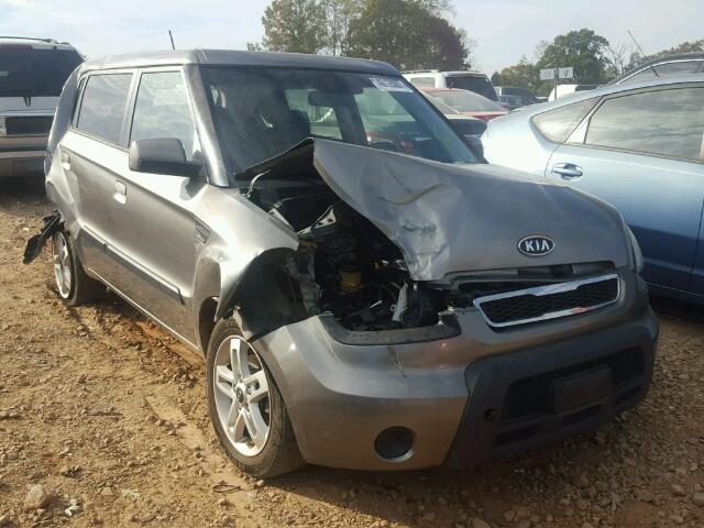 KNDJT2A25A7163355 - 2010 KIA SOUL + GRAY photo 1