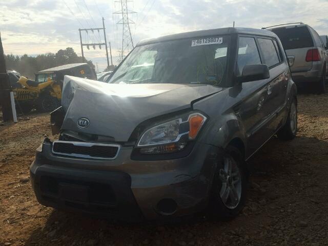 KNDJT2A25A7163355 - 2010 KIA SOUL + GRAY photo 2