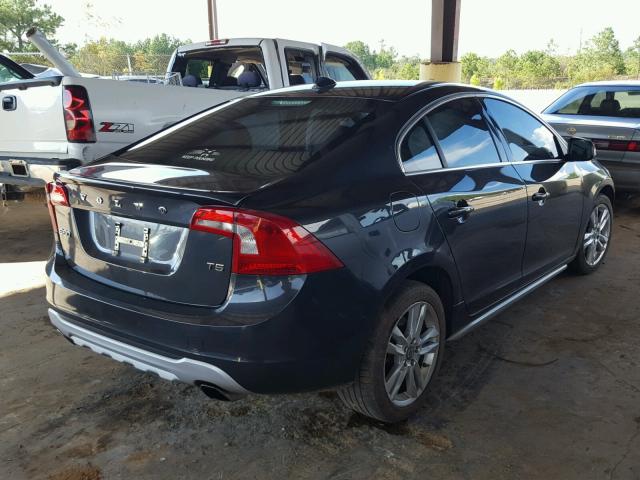 YV1622FS4C2028895 - 2012 VOLVO S60 T5 GRAY photo 4