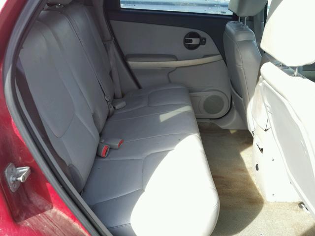 2CNDL63F356096700 - 2005 CHEVROLET EQUINOX LT MAROON photo 6