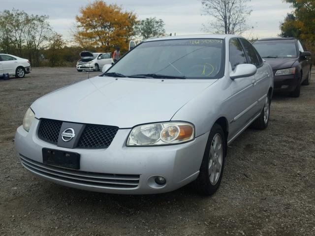 3N1CB51D55L564567 - 2005 NISSAN SENTRA 1.8 SILVER photo 2